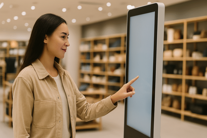 Totens interativos se consolidam no varejo