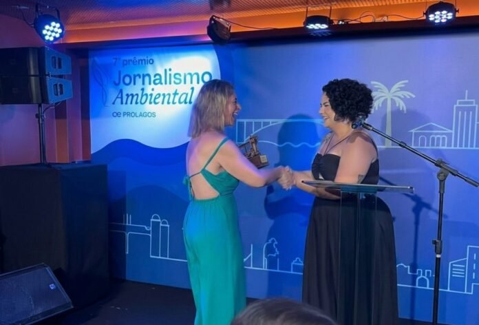 Prêmio Prolagos de Jornalismo Ambiental reconhece trabalho de Camila Raupp Prêmio Prolagos de Jornalismo Ambiental reconhece trabalho de Camila Raupp
