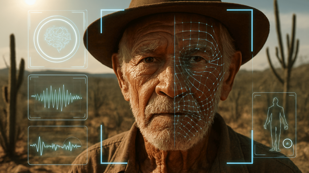 Scanner facial leva saúde digital para área rural