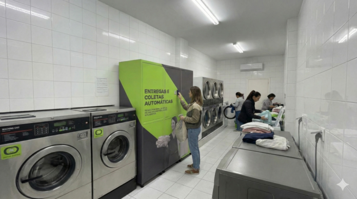 Lockers em lavanderias podem facilitar a rotina no Brasil Lockers em lavanderias podem facilitar a rotina no Brasil