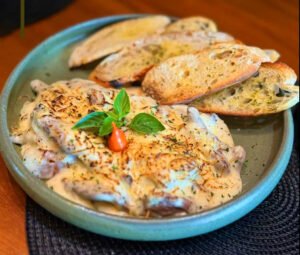 Isca de Filé ao Gosrgonzola