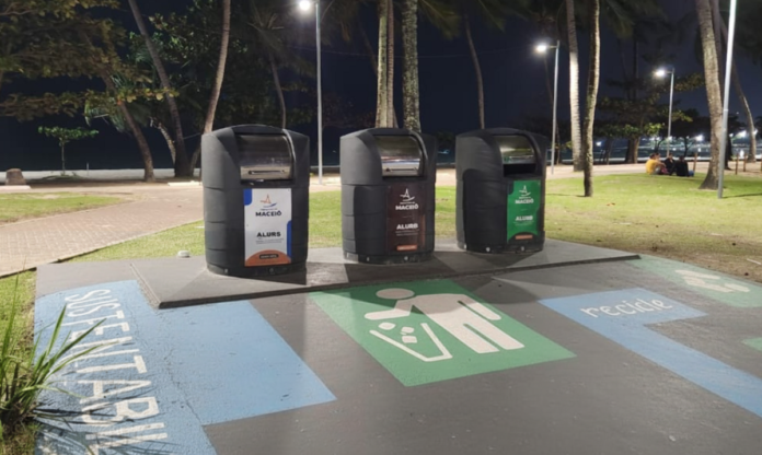 Cidades brasileiras avançam com lixeiras subterrâneas Cidades brasileiras avançam com lixeiras subterrâneas